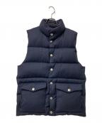 FATエフエーティー）の古着「ダウンベスト」｜ネイビー