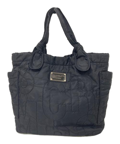 Marc by Marc Jacobs（マークバイマークジェイコブス）Marc by Marc Jacobs (マークバイマークジェイコブス) ナイロンキルティングバッグ ブラックの古着・服飾アイテム