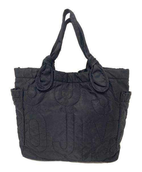 Marc by Marc Jacobs（マークバイマークジェイコブス）Marc by Marc Jacobs (マークバイマークジェイコブス) ナイロンキルティングバッグ ブラックの古着・服飾アイテム