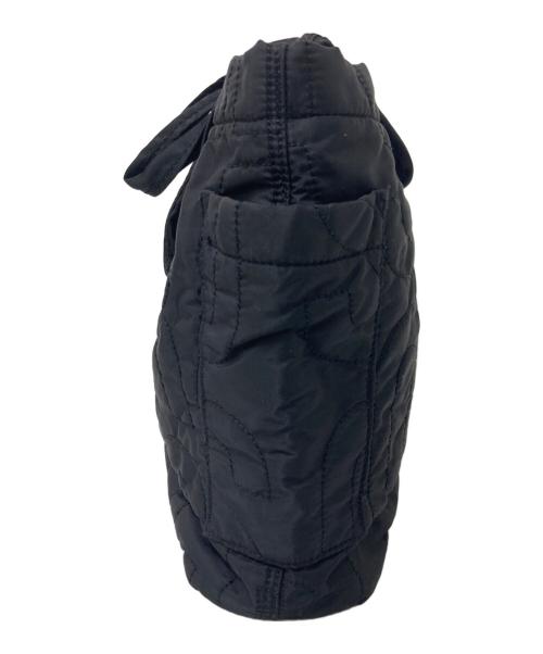 Marc by Marc Jacobs（マークバイマークジェイコブス）Marc by Marc Jacobs (マークバイマークジェイコブス) ナイロンキルティングバッグ ブラックの古着・服飾アイテム