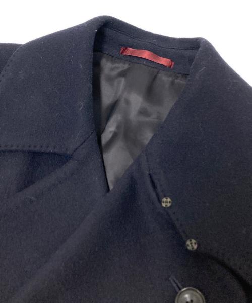 PAUL SMITH（ポールスミス）PAUL SMITH (ポールスミス) Pコート ネイビー サイズ:Lの古着・服飾アイテム