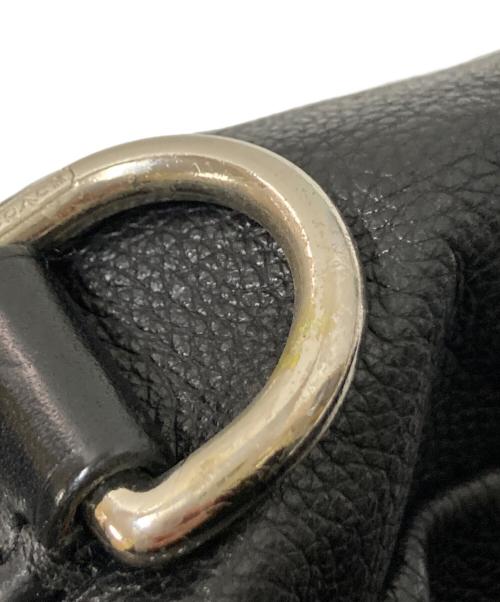 COACH（コーチ）COACH (コーチ) レザーショルダーバッグ ブラック サイズ:下記参照の古着・服飾アイテム