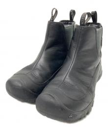 KEEN（キーン）の古着「サイドゴアブーツ」｜ブラック