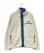 Columbiaコロンビア）の古着「ベイベイパス リバーシブル フリースジャケット」｜ホワイト×ネイビー