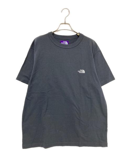 THE NORTHFACE PURPLELABEL（ザ・ノースフェイス パープルレーベル）THE NORTHFACE PURPLELABEL (ザ・ノースフェイス パープルレーベル) ロゴTシャツ グレー サイズ:XLの古着・服飾アイテム