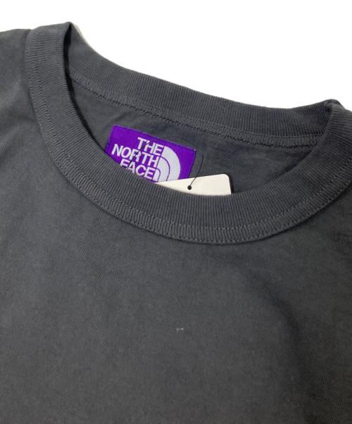 THE NORTHFACE PURPLELABEL（ザ・ノースフェイス パープルレーベル）THE NORTHFACE PURPLELABEL (ザ・ノースフェイス パープルレーベル) ロゴTシャツ グレー サイズ:XLの古着・服飾アイテム