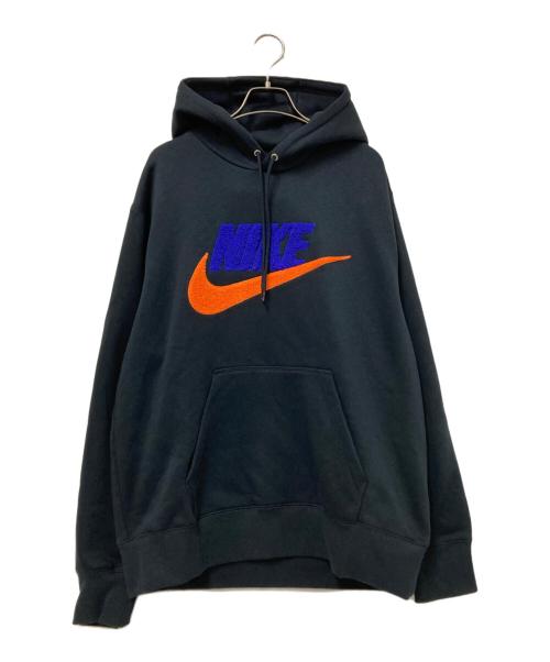 NIKE（ナイキ）NIKE (ナイキ) BB CHNL FTRA プルオーバーパーカー ブラック サイズ:XL 未使用品の古着・服飾アイテム