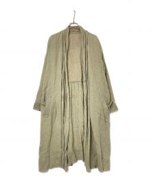 nest Robe（ネストローブ）の古着「リネンローブコート」｜ベージュ