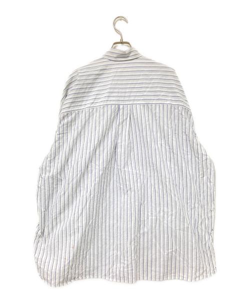 OUR LEGACY（アワーレガシー）OUR LEGACY (アワーレガシー) BORROWED BD SHIRT ホワイト×ブルー サイズ:46の古着・服飾アイテム