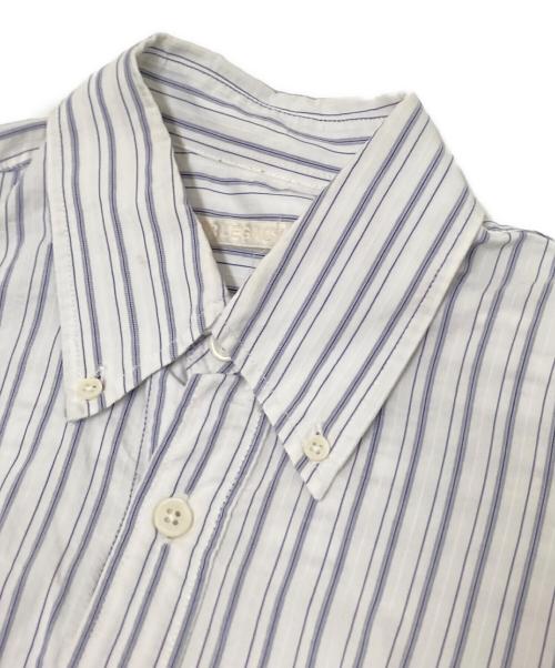 OUR LEGACY（アワーレガシー）OUR LEGACY (アワーレガシー) BORROWED BD SHIRT ホワイト×ブルー サイズ:46の古着・服飾アイテム