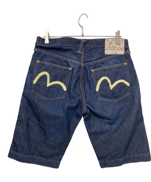 EVISU（エヴィス）EVISU (エヴィス) ハーフデニムパンツ インディゴ サイズ:下記参照の古着・服飾アイテム