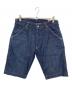 EVISU（エヴィス）の古着「ハーフデニムパンツ」｜インディゴ