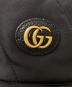 中古・古着 GUCCI (グッチ) GGキルティングバケットハット ブラック サイズ:下記参照：24000円