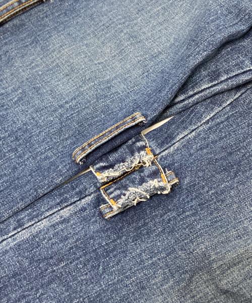 sacai（サカイ）sacai (サカイ) ボンテージデニムパンツ インディゴ サイズ:2の古着・服飾アイテム