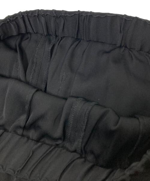 DEUXIEME CLASSE（ドゥーズィエム クラス）DEUXIEME CLASSE (ドゥーズィエム クラス) シルクサテンドロストパンツ ブラック サイズ:38の古着・服飾アイテム