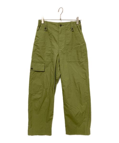 DRESSTERIOR（ドレステリア）DRESSTERIOR (ドレステリア) テーパードグルカパンツ オリーブ サイズ:38の古着・服飾アイテム