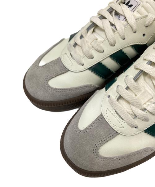 adidas（アディダス）adidas (アディダス) ローカットスニーカー グリーン×ホワイト サイズ:24.0㎝の古着・服飾アイテム