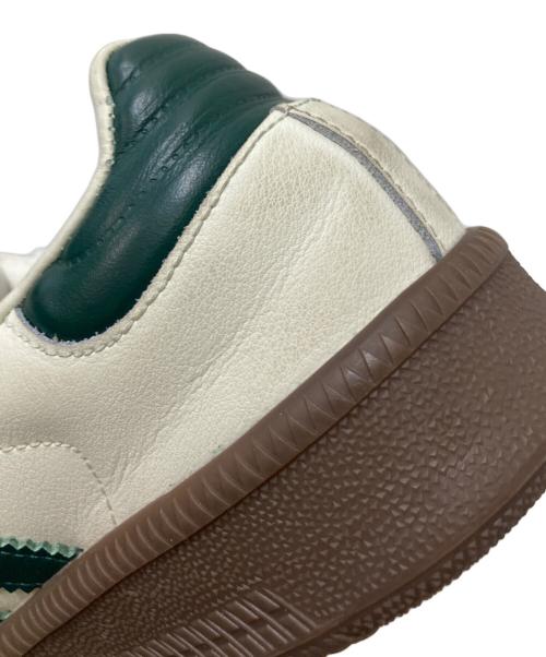 adidas（アディダス）adidas (アディダス) ローカットスニーカー グリーン×ホワイト サイズ:24.0㎝の古着・服飾アイテム