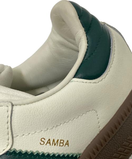 adidas（アディダス）adidas (アディダス) ローカットスニーカー グリーン×ホワイト サイズ:24.0㎝の古着・服飾アイテム