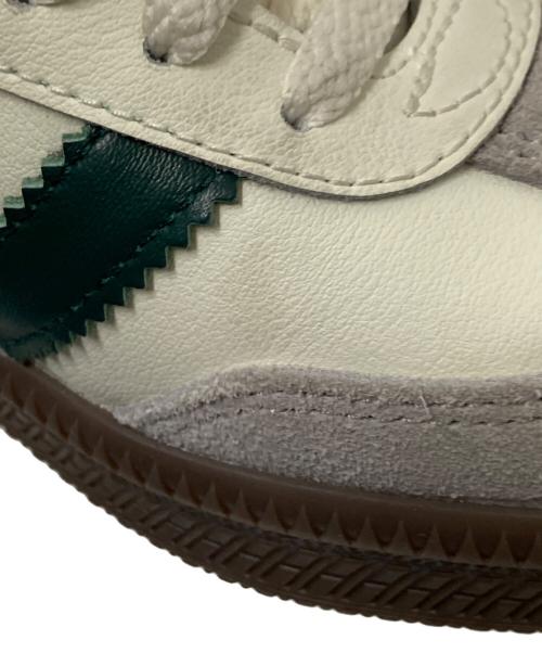 adidas（アディダス）adidas (アディダス) ローカットスニーカー グリーン×ホワイト サイズ:24.0㎝の古着・服飾アイテム