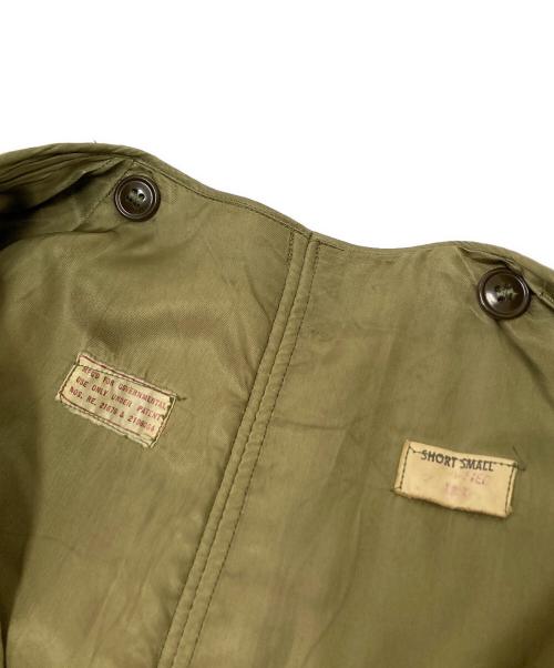 US ARMY（ユーエスアーミー）US ARMY (ユーエスアーミー) ミリタリーショートライナーコート オリーブ サイズ:SHORT SMALLの古着・服飾アイテム