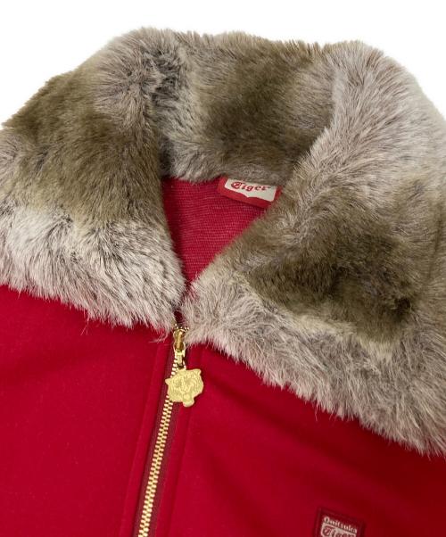 Onitsuka Tiger（オニツカタイガー）Onitsuka Tiger (オニツカタイガー) トラックジャケット レッド サイズ:Mの古着・服飾アイテム