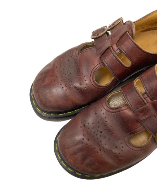 Dr.Martens（ドクターマーチン）Dr.Martens (ドクターマーチン) メリージェーンシューズ レッド サイズ:4の古着・服飾アイテム