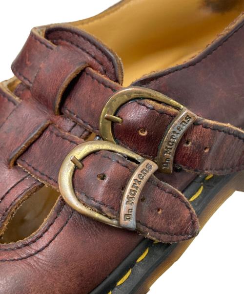 Dr.Martens（ドクターマーチン）Dr.Martens (ドクターマーチン) メリージェーンシューズ レッド サイズ:4の古着・服飾アイテム