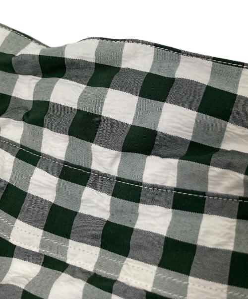 MONKEY TIME（モンキータイム）MONKEY TIME (モンキータイム) ACT/R GINGHAM CHECK WIDE REG グリーン サイズ:Mの古着・服飾アイテム