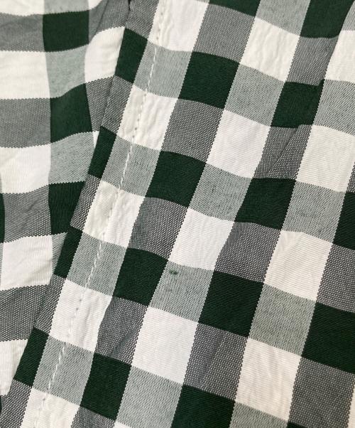 MONKEY TIME（モンキータイム）MONKEY TIME (モンキータイム) ACT/R GINGHAM CHECK WIDE REG グリーン サイズ:Mの古着・服飾アイテム