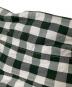 中古・古着 MONKEY TIME (モンキータイム) ACT/R GINGHAM CHECK WIDE REG グリーン サイズ:M：4000円