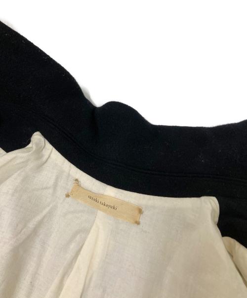 SUZUKI TAKAYUKI（スズキタカユキ）SUZUKI TAKAYUKI (スズキタカユキ) stand-fall-collar coat ブラック サイズ:2の古着・服飾アイテム