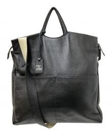 OTTO ROSSI（オットロッシ）の古着「2WAYレザーバッグ」｜ブラック