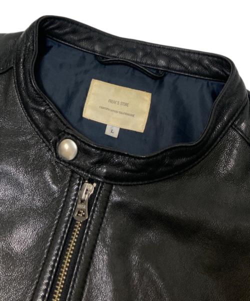FREAK'S STORE（フリークスストア）FREAK'S STORE (フリークスストア) シープレザージャケット ブラック サイズ:Lの古着・服飾アイテム