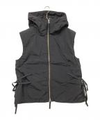moussyマウジー）の古着「KAPOK ベスト」｜ブラック