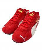 PUMAプーマ）の古着「スピードキャット OG スニーカー」｜レッド