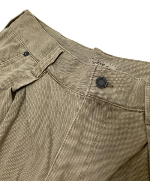 JOURNAL STANDARD relume（ジャーナルスタンダード レリューム）JOURNAL STANDARD relume (ジャーナルスタンダード レリューム) フェードダック ダブルニーパンツ ベージュ サイズ:Mの古着・服飾アイテム