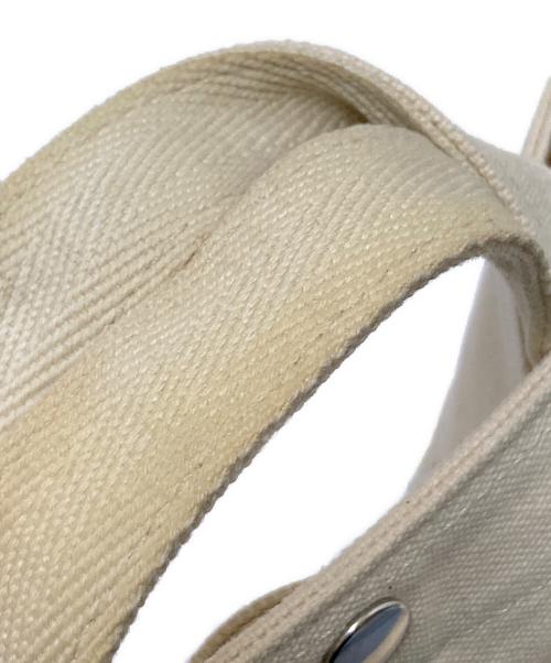 PORTER（ポーター）PORTER (ポーター) CASE LOWERCASE 2WAYキャンバストートバッグ ベージュ×ブラック サイズ:下記参照の古着・服飾アイテム