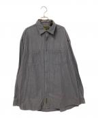 Timberlandティンバーランド）の古着「シャツ」｜グレー