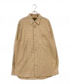 Timberlandティンバーランド）の古着「チェックシャツ」｜ベージュ