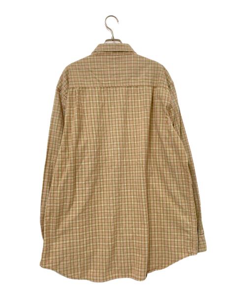 Timberland（ティンバーランド）Timberland (ティンバーランド) チェックシャツ ベージュ サイズ:Lの古着・服飾アイテム