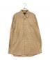 Timberland（ティンバーランド）の古着「チェックシャツ」｜ベージュ