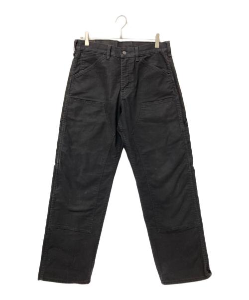 LEVI'S（リーバイス）LEVI'S (リーバイス) ダブルニーペインターパンツ ブラック サイズ:W33×L30の古着・服飾アイテム