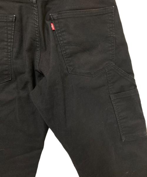 LEVI'S（リーバイス）LEVI'S (リーバイス) ダブルニーペインターパンツ ブラック サイズ:W33×L30の古着・服飾アイテム
