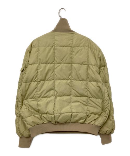 Eddie Bauer（エディーバウアー）Eddie Bauer (エディーバウアー) キルティングプルオーバーダウンジャケット ベージュ サイズ:下記参照の古着・服飾アイテム