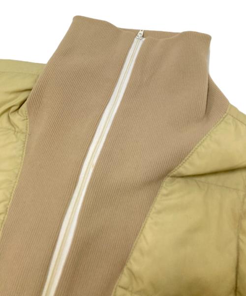 Eddie Bauer（エディーバウアー）Eddie Bauer (エディーバウアー) キルティングプルオーバーダウンジャケット ベージュ サイズ:下記参照の古着・服飾アイテム