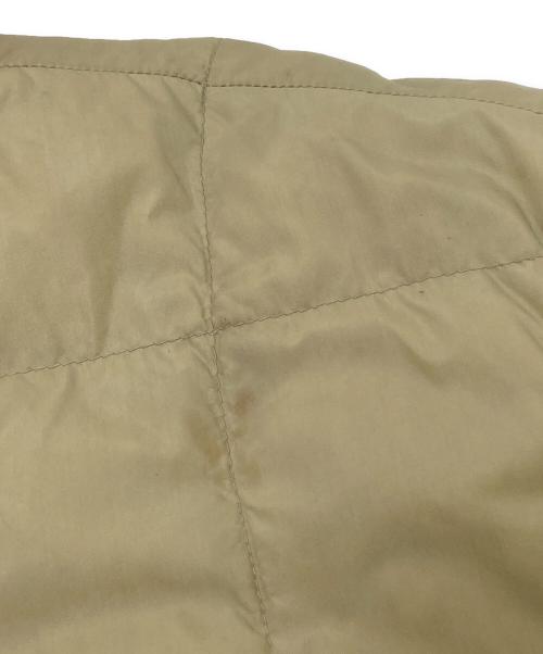 Eddie Bauer（エディーバウアー）Eddie Bauer (エディーバウアー) キルティングプルオーバーダウンジャケット ベージュ サイズ:下記参照の古着・服飾アイテム