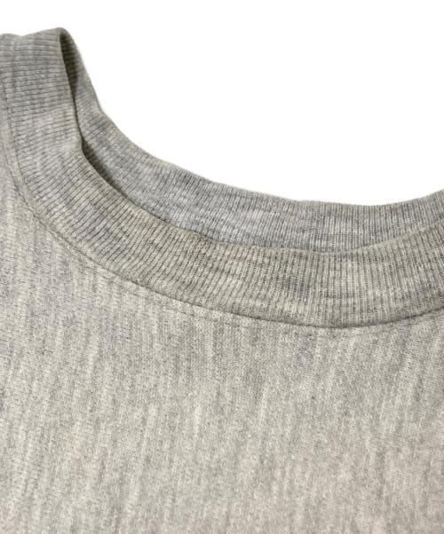 Champion（チャンピオン）Champion (チャンピオン) 80‘Sカレッジプリントクルーネックスウェット グレー×ブルー サイズ:Lの古着・服飾アイテム