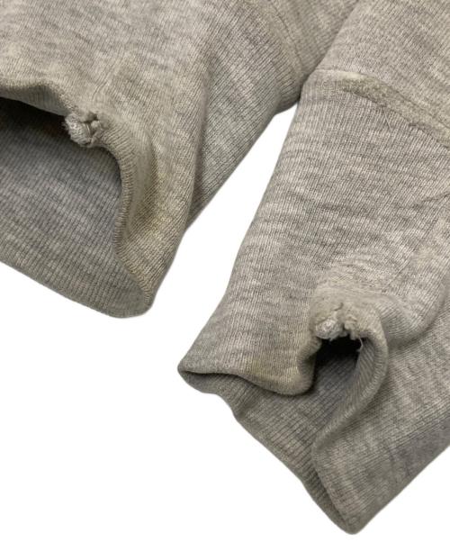 Champion（チャンピオン）Champion (チャンピオン) 80‘Sカレッジプリントクルーネックスウェット グレー×ブルー サイズ:Lの古着・服飾アイテム