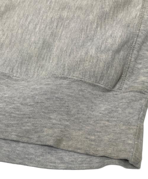 Champion（チャンピオン）Champion (チャンピオン) 80‘Sカレッジプリントクルーネックスウェット グレー×ブルー サイズ:Lの古着・服飾アイテム